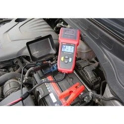 UNI-T tester μπαταρίας αυτοκινήτων UT675A με κροκοδειλάκια & εκτυπωτή