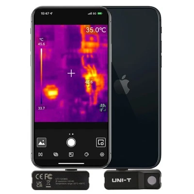 Συσκευή θερμικής απεικόνισης UNI-T UTi120MS για iPhone έως 400 °C
