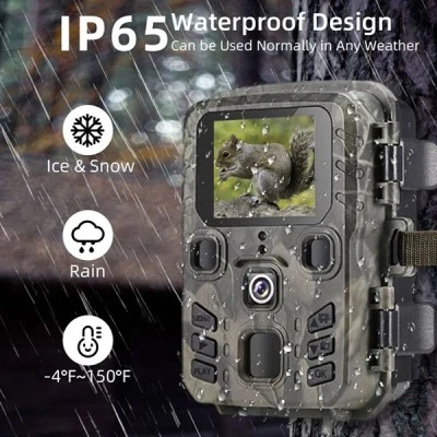 SUNTEK κάμερα για κυνηγούς WIFI301, PIR, 20MP, Full HD, WiFi, BT, IP65 με απομακρυσμένη ενεργοποίηση & απενεργοποίηση της κάμερας μέσω Bluetooth