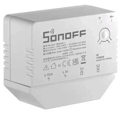 SONOFF αμφίδρομος smart διακόπτης ZBMINI-L, 1-gang, ZigBee 3.0 για μετατροπή συμβατικού διακόπτη σε smart