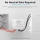 SONOFF αμφίδρομος smart διακόπτης ZBMINI-L, 1-gang, ZigBee 3.0 για μετατροπή συμβατικού διακόπτη σε smart