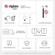 SONOFF αμφίδρομος smart διακόπτης ZBMINI-L, 1-gang, ZigBee 3.0 για μετατροπή συμβατικού διακόπτη σε smart