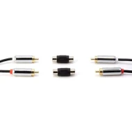 POWERTECH αντάπτορας RCA θηλυκό σε θηλυκό CAB-R021, μαύρος POWERTECH αντάπτορας RCA θηλυκό σε θηλυκό CAB-R021, μαύρος
