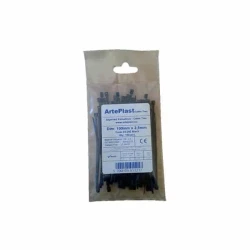 Δεματικά καλωδίων 250mm x 4.8mm σε μαύρο χρώμα