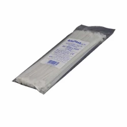 Δεματικά καλωδίων 250mm x 4.8mm σε λευκό χρώμα