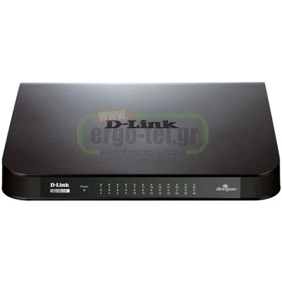 ΜΕΤΑΓΩΓΕΑΣ ΔΙΚΤΥΟΥ DESKTOP SWITCH D-LINK GO-SW-24G ΜΕ 24ΘΥΡΕΣ GIGABIT ETHERNET 10/100/1000Mbps