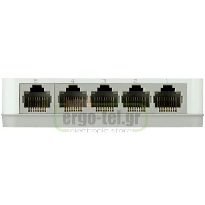 ΜΕΤΑΓΩΓΕΑΣ ΔΙΚΤΥΟΥ DESKTOP SWITCH D-LINK GO-SW-5G ΜΕ 5 ΘΥΡΕΣ GIGABIT ETHERNET 10/100/1000Mbps