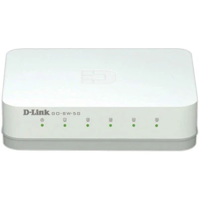 ΜΕΤΑΓΩΓΕΑΣ ΔΙΚΤΥΟΥ DESKTOP SWITCH D-LINK GO-SW-5G ΜΕ 5 ΘΥΡΕΣ GIGABIT ETHERNET 10/100/1000Mbps
