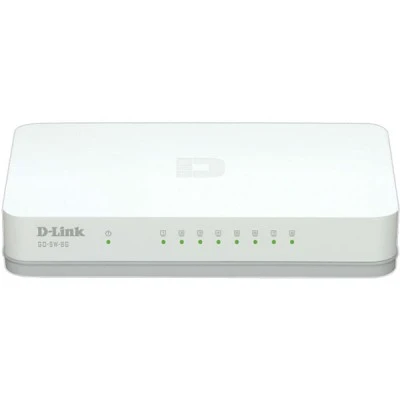 ΜΕΤΑΓΩΓΕΑΣ ΔΙΚΤΥΟΥ DESKTOP SWITCH D-LINK GO-SW-8G ΜΕ 8 ΘΥΡΕΣ GIGABIT ETHERNET10/100/1000Mbps