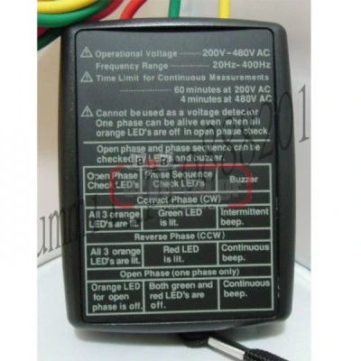 Όργανο μέτρησης διαδοχής φάσεων PI-8030 SMART SENSOR 200-480V(3 ΦΑΣΕΙΣ AC) 20-400Hz