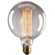 Λάμπα διακοσμητική Edison γλόμπος Ø125mm Ε27 40W 2200k θερμό λευκό ντιμαριζόμενη φως 140lm