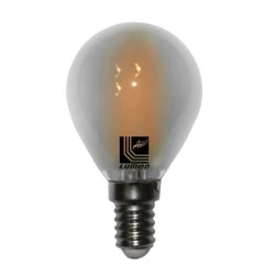 Διακοσμητική λάμπα led Ε14 4W 230V ντιμαριζόμενη 5800k ψυχρό λευκό φως 440lm σφαιρική G45 ματ