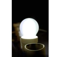 Διακοσμητική λάμπα led Ε27 4W 230V 5800k ψυχρό λευκό φως 440 lumen δέσμης 360° σφαιρική G45 ματ Διακοσμητική λάμπα led Ε27 4W 230V 5800k ψυχρό λευκό φως 440 lumen δέσμης 360° σφαιρική G45 ματ