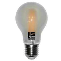 Διακοσμητική λάμπα led αχλάδι E27 4W 230V ντιμαριζόμενη 5800k ψυχρό λευκό φως 500lm Α60 COG ματ