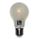 Διακοσμητική λάμπα led αχλάδι Α60 E27 6W 230V 5800k ψυχρό λευκό φως 760lm COG ματ