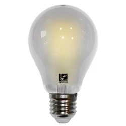 Διακοσμητική λάμπα led αχλάδι E27 8W 230V 5800k ψυχρό λευκό φως 1100lm Α60 COG ματ