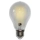 Διακοσμητική λάμπα led αχλάδι E27 8W 230V 5800k ψυχρό λευκό φως 1100lm Α60 COG ματ