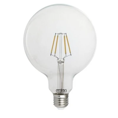 Λάμπα led dream fillament E27 G125 4W 230V κίτρινο φως δέσμης 360° enjoy simplisity 15000h Λάμπα led dream fillament E27 G125 4W 230V κίτρινο φως δέσμης 360° enjoy simplisity 15000h