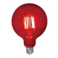Λάμπα led dream fillament E27 G125 4W 230V κόκκινο φως δέσμης 360° enjoy simplisity 15000h
