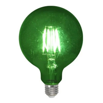 Λάμπα led dream fillament E27 G125 4W 230V πράσινο φως δέσμης 360° enjoy simplisity 15000h Λάμπα led dream fillament E27 G125 4W 230V πράσινο φως δέσμης 360° enjoy simplisity 15000h