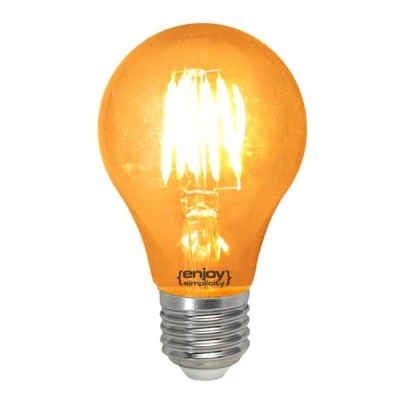 Λάμπα led dream fillament E27 A60 4W 230V κίτρινο φως δέσμης 360° enjoy simplisity 15000h Λάμπα led dream fillament E27 A60 4W 230V κίτρινο φως δέσμης 360° enjoy simplisity 15000h