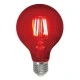 Λάμπα led dream fillament E27 G80 4W 230V κόκκινο φως δέσμης 360° enjoy simplisity 15000h