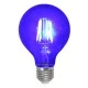 Λάμπα led dream fillament E27 G80 4W 230V μπλε φως δέσμης 360° enjoy simplisity 15000h