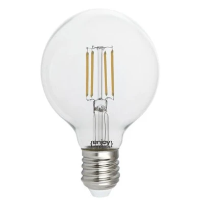 Λάμπα led dream fillament E27 G80 4W 230V κίτρινο φως δέσμης 360° enjoy simplisity 15000h