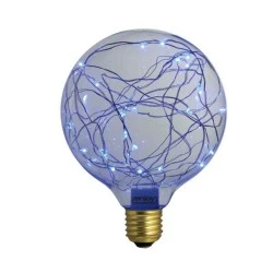 Διακοσμητική λάμπα led Dream Stars μπλε φως E27 1,5W 230V Globe Ø125mm Διακοσμητική λάμπα led Dream Stars μπλε φως E27 1,5W 230V Globe Ø125mm