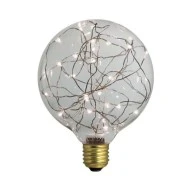 Διακοσμητική λάμπα led Dream Stars 6500k ψυχρό λευκό φως 30lm E27 1,5W 230V Globe Ø125mm