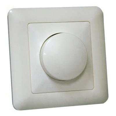 Dimmer led 400 Watt EDY DM-2 πατητός χωνευτός ροοστάτης περιστροφικός χωρίς ουδέτερο