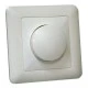 Dimmer led 400 Watt EDY DM-2 πατητός χωνευτός ροοστάτης περιστροφικός χωρίς ουδέτερο