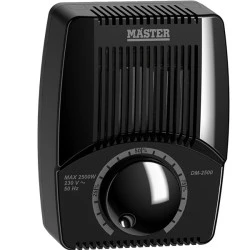 Dimmer professional DM-2500W (ροοστάτης) MASTER DM-2500 BLACK