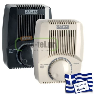 Dimmer professional DM-2500W (ροοστάτης) MASTER DM-2500 BLACK