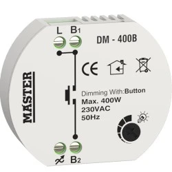 Dimmer led κυτίου (ροοστάτης) 400 Watt Multi Button Master DM-400B