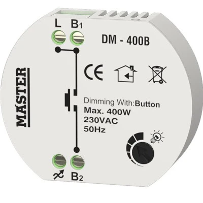 Dimmer led κυτίου (ροοστάτης) 400 Watt Multi Button Master DM-400B