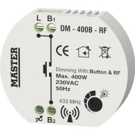 Dimmer led κυτίου (ροοστάτης) με δυνατότητα ασύρματου χειρισμού 400 Watt Master DM-400B-RF