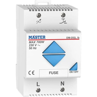 Ρυθμιστής dimmer multi φωτισμού-κινητήρων ράγας με τηλεχειρισμό 1000W MASTER DM-DGL Ρυθμιστής dimmer multi φωτισμού-κινητήρων ράγας με τηλεχειρισμό 1000W MASTER DM-DGL
