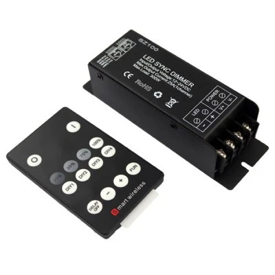 Power dimmer sz100-sync 12-24V DC με τηλεχειρισμό για μονόχρωμες λωρίδες led Power dimmer sz100-sync 12-24V DC με τηλεχειρισμό για μονόχρωμες λωρίδες led
