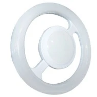 Πλαφονιέρα οροφής λευκή LED Ε27 20W θερμό λευκό φως 3000k 1850lm δέσμης 180° 30000h