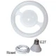 Πλαφονιέρα οροφής λευκή LED Ε27 20W θερμό λευκό φως 3000k 1850lm δέσμης 180° 30000h
