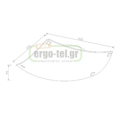 Φωτιστικό πλαφονιέρα τετράγωνη με διάφανα σχέδια 40x40cm για 3 λάμπες με ντουί E27 Φωτιστικό πλαφονιέρα τετράγωνη με διάφανα σχέδια 40x40cm για 3 λάμπες με ντουί E27