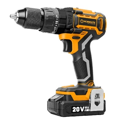 Δραπανοκατσάβιδο επαναφορτιζόμενο Worksite 20V με μπαταρία ιόντων λιθίου CD336H Δρεπανοκατσάβιδο επαναφορτιζόμενο ΅΅Worksite κίτρινο