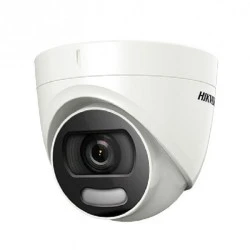 Κάμερα Dome (τύπου turret) ColorVu 4in1 5MP HIKVISION DS-2CE72HFT-F2.8 Smart Light εμβέλειας ως 20m