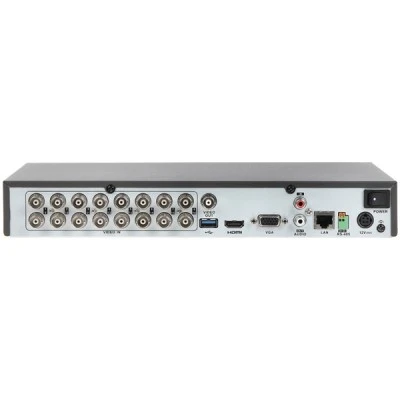 Καταγραφικό 16 καναλιών 720p & 2 IP HIKVISION DS-7216HGHI-K1 12VDC H265+