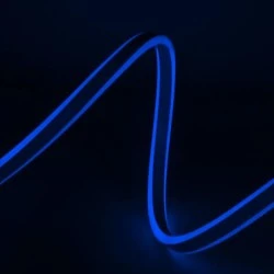 Neon LED φωτοσωλήνας μπλε δύο όψεων με 120λαμπάκια/m 7.5W/m 50m εξωτερικού χώρου Neon LED φωτοσωλήνας μπλε δύο όψεων με 120λαμπάκια/m 7.5W/m 50m εξωτερικού χώρου