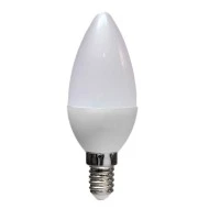 Λάμπα led κεράκι Ε14 6W 230V 6000k ψυχρό λευκό φως 540lumen γωνία θέασης 270°