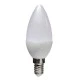 Λάμπα led κεράκι Ε14 6W 230V 6000k ψυχρό λευκό φως 540lumen γωνία θέασης 270°
