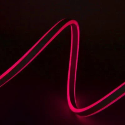 Neon LED φωτοσωλήνας κόκκινη δύο όψεων με 120λαμπάκια/m 7.5W/m 50m εξωτερικού χώρου