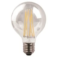 Λάμπα Led Ε27 Filament γλόμπος G95 11W ψυχρό λευκό φως 6500K ντιμαριζόμενη με διάφανο κάλυμμα